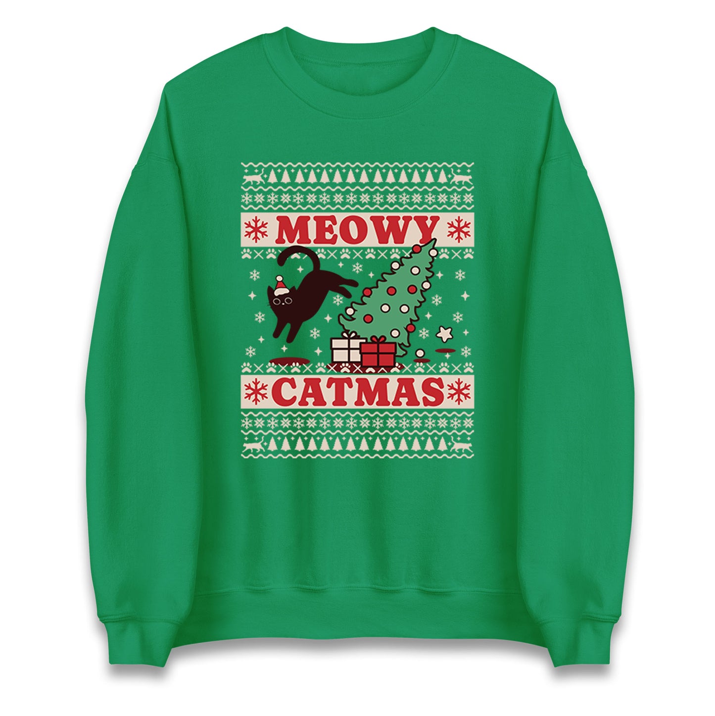 Christmas Cat Jumper