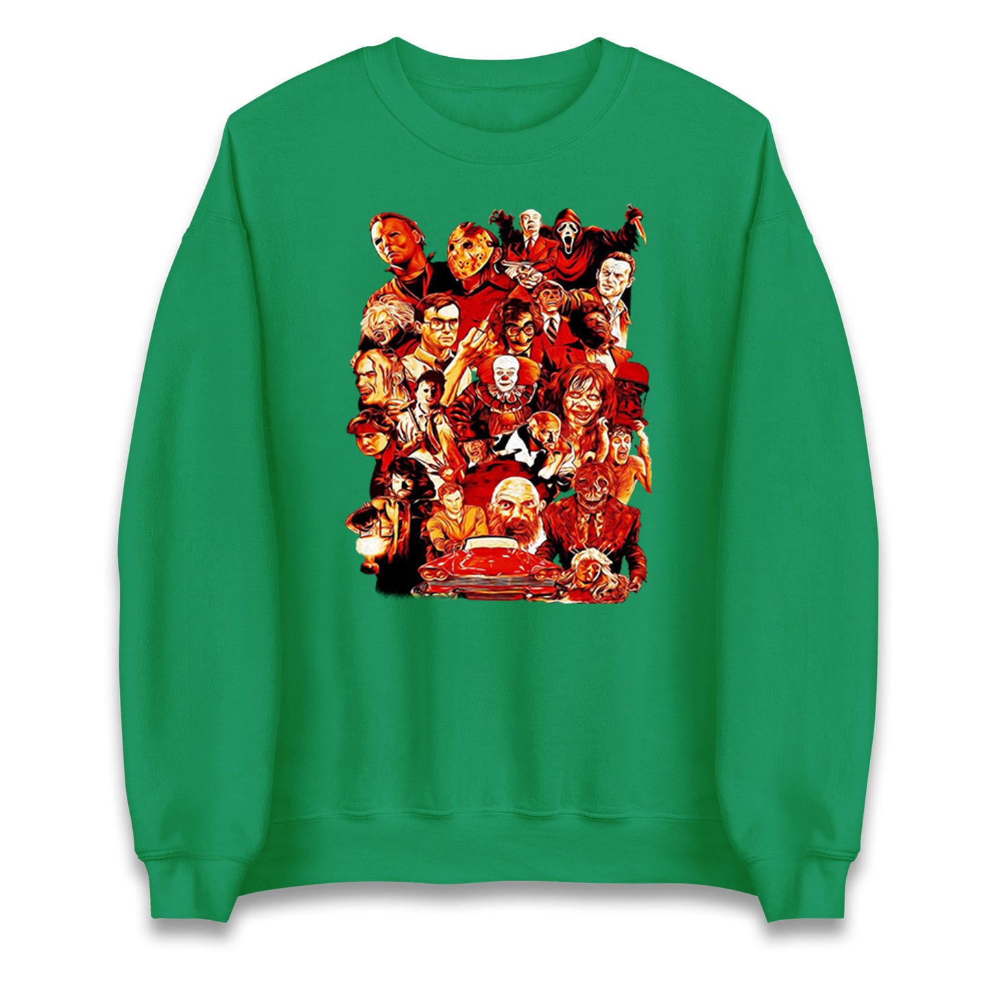 Horror Characters Halloween Unisex Sweatshirt