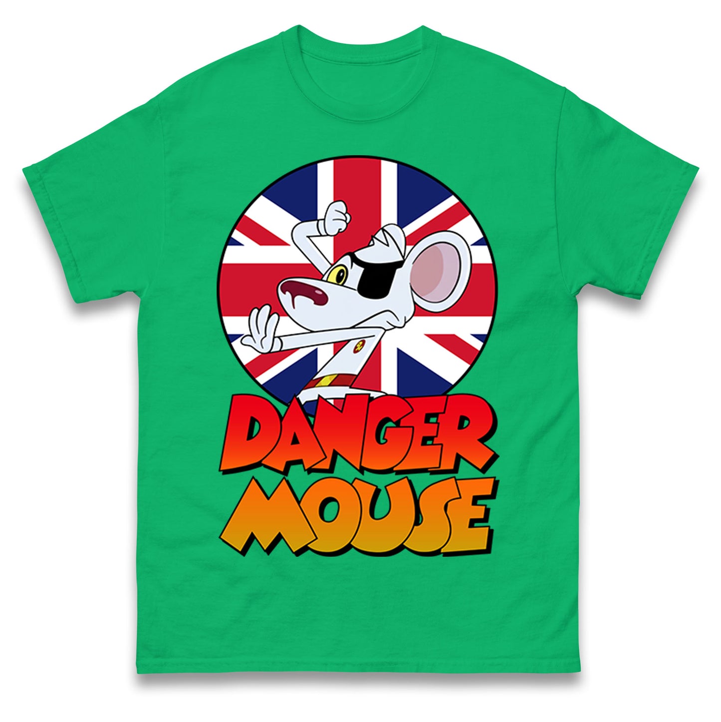 Danger Mouse Union Jack T Shirt