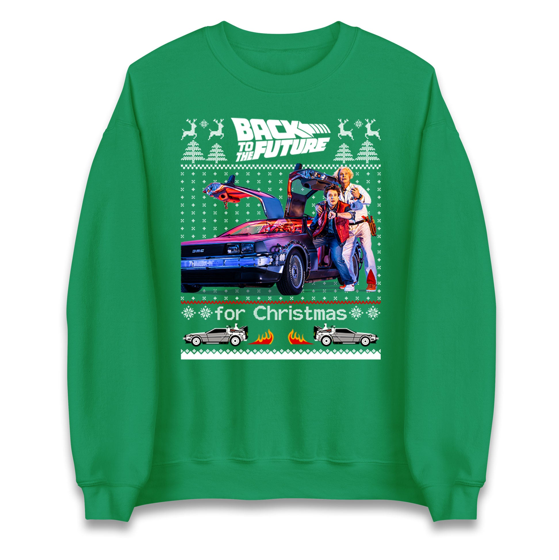 Back To The Future Christmas Jumper