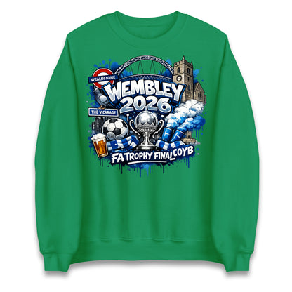 Wealdstone FA Trophy Final Wembley 2026 | Buy FA Trophy Wear Jumper 