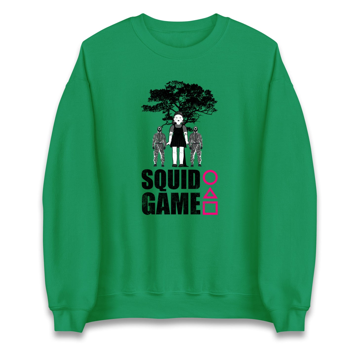 Squid Game Young-hee Doll & Guards Sweatshirt