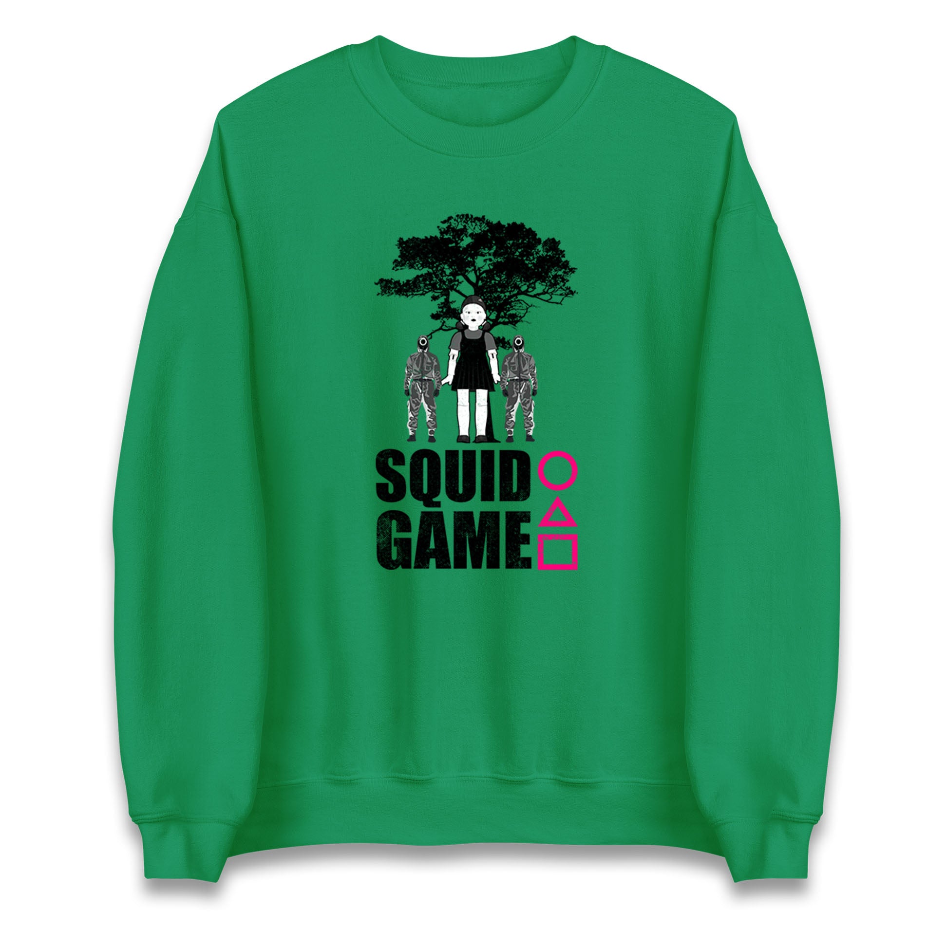 Squid Game Young-hee Doll & Guards Sweatshirt