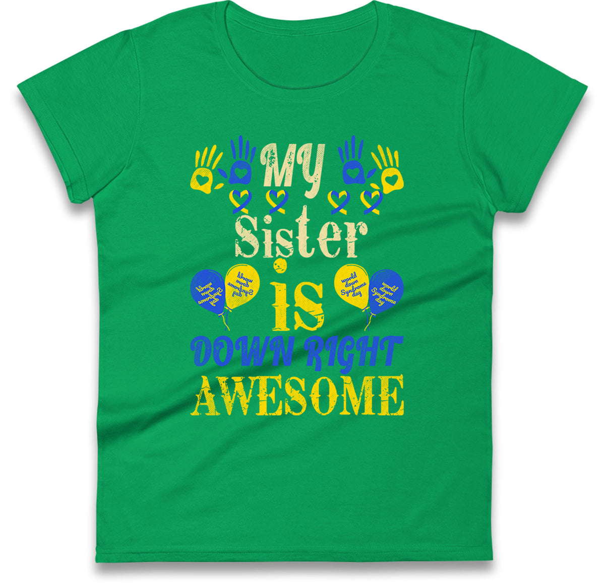 world down syndrome day womens t shirt