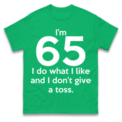 65th Birthday T Shirt