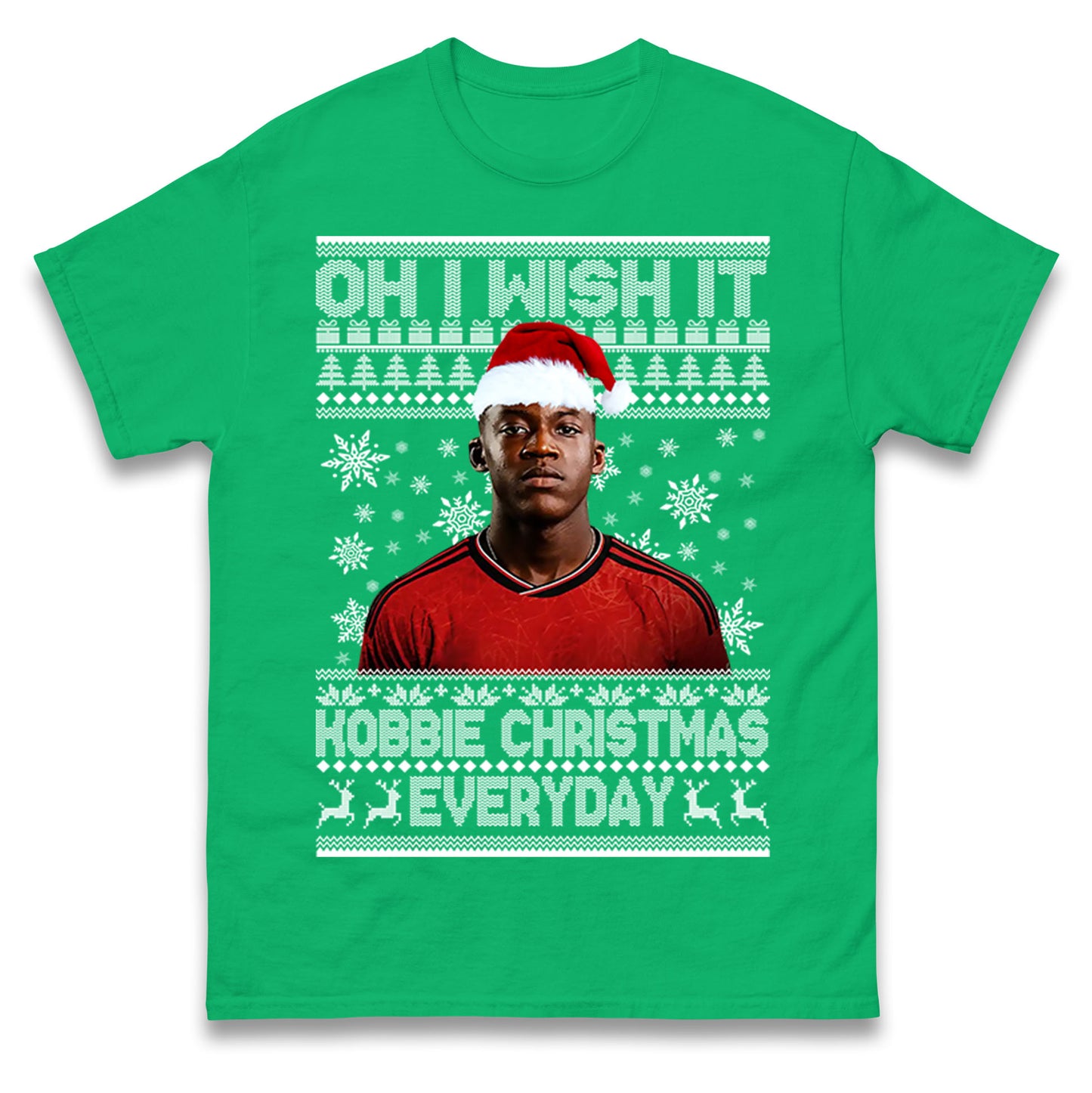 Kobbie Mainoo Christmas T Shirt