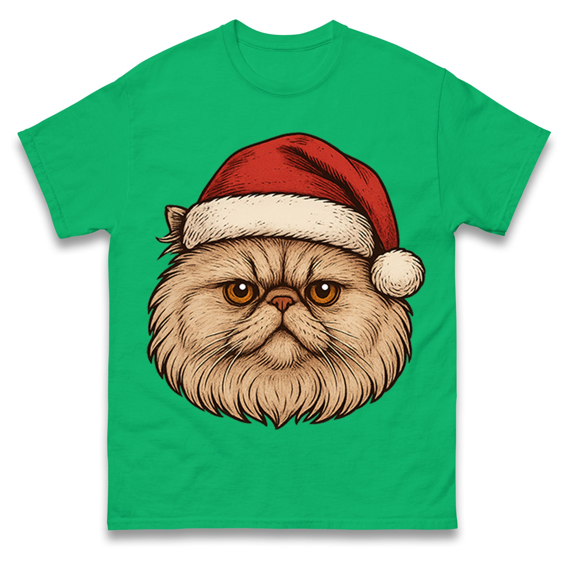 Persian Cat Christmas T Shirt