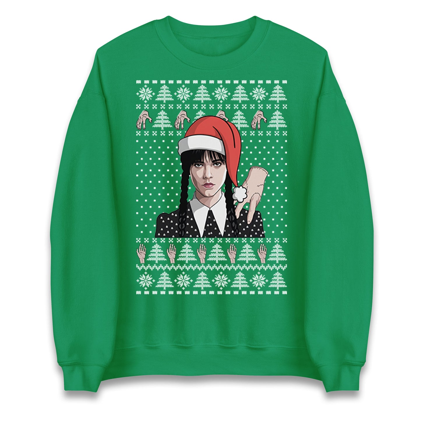 Wednesday Addams Ugly Christmas Sweater