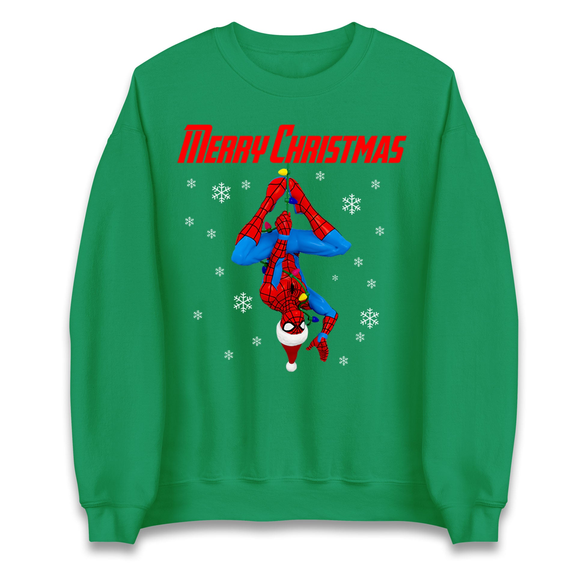 spider man christmas sweatshirt