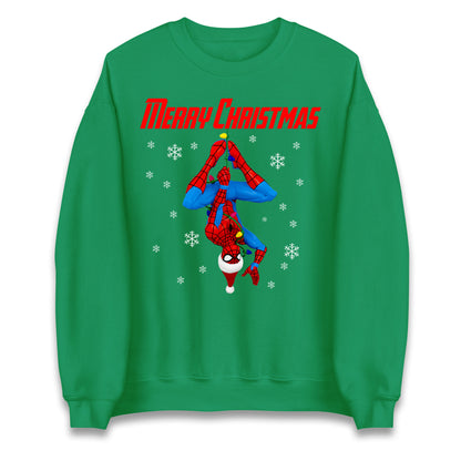 spider man christmas sweatshirt