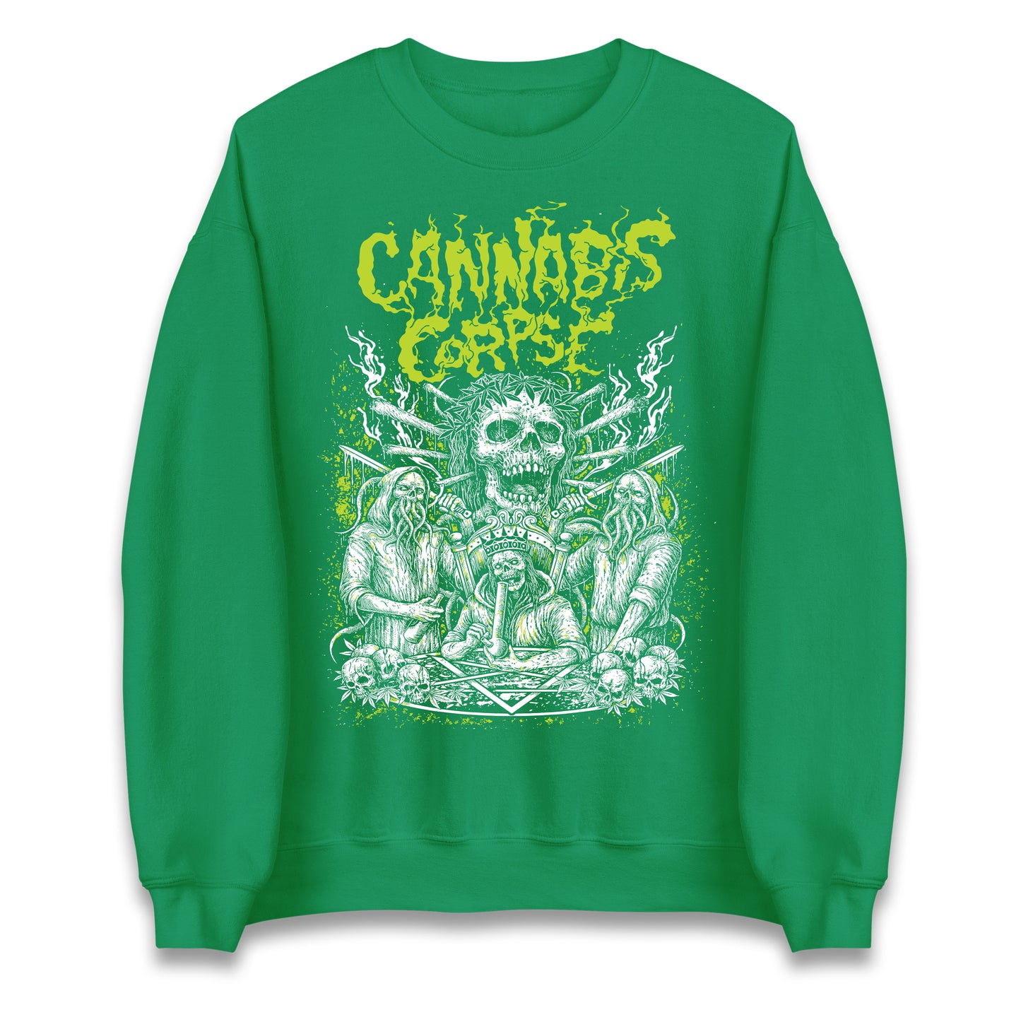 Cannabis Corpse Band Jumper 