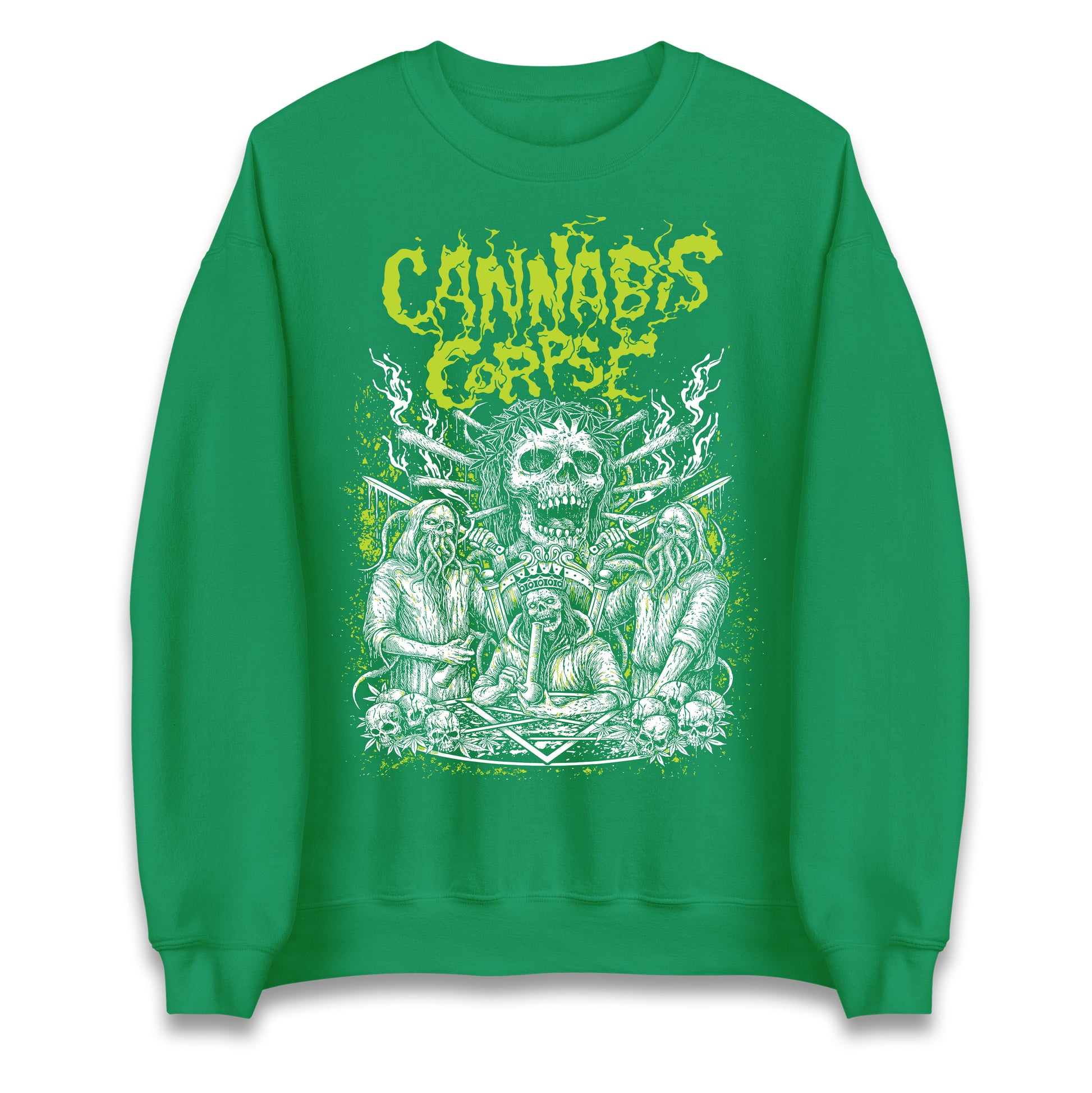 Cannabis Corpse Band Jumper 