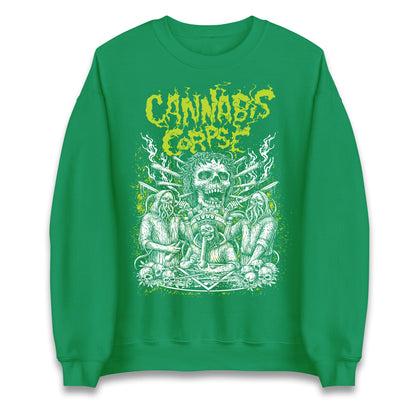 Cannabis Corpse Band Jumper 