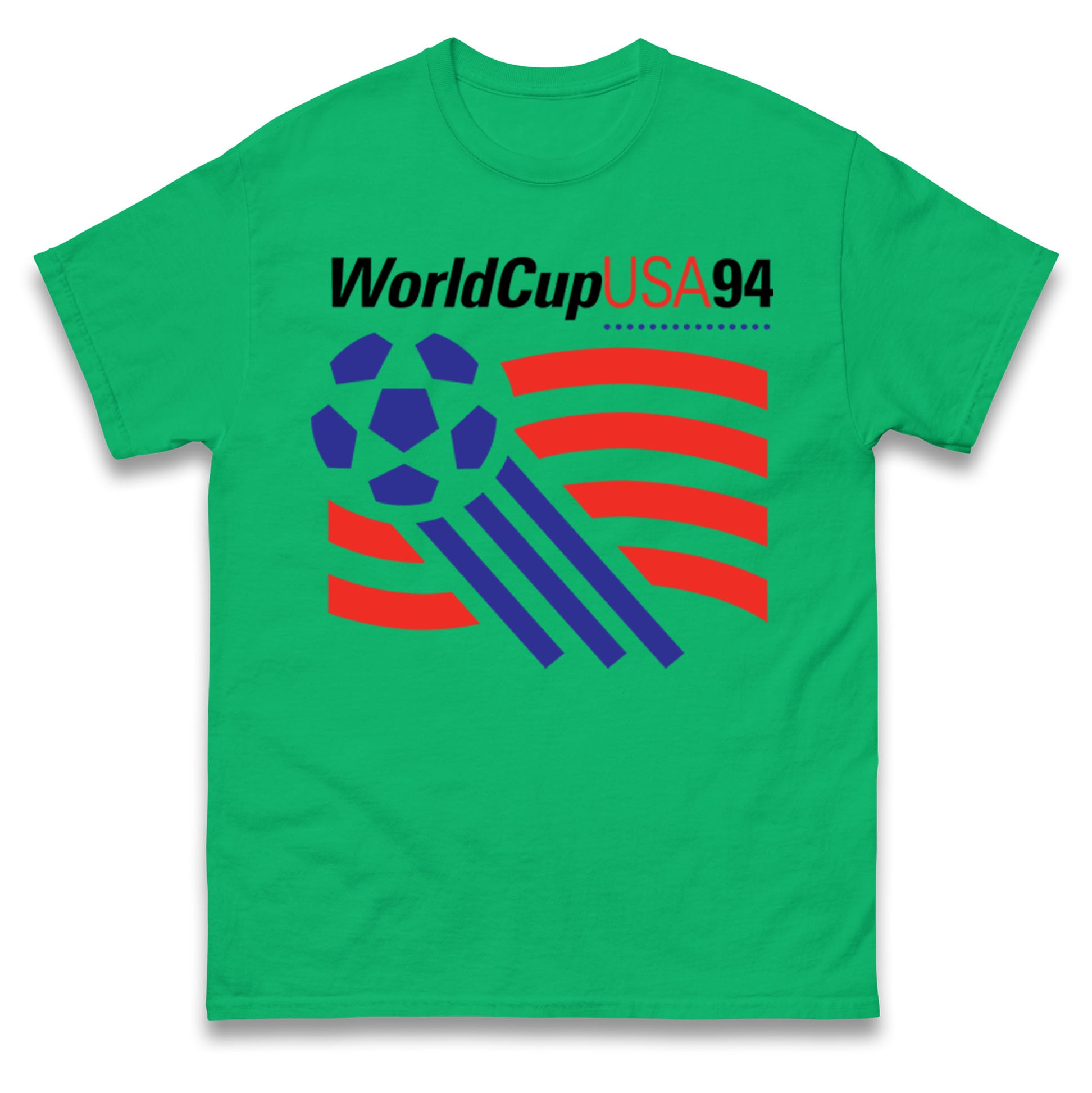 World Cup USA 94 Soccer Ball with Flag Shirt 