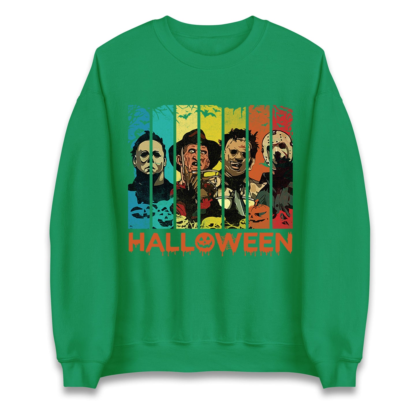 Vintage Villains Halloween Unisex Sweatshirt