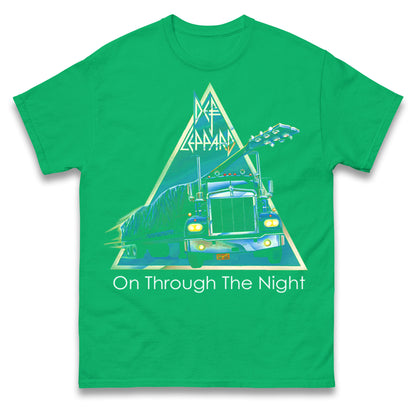 Leppard On Through The Night T Shirt