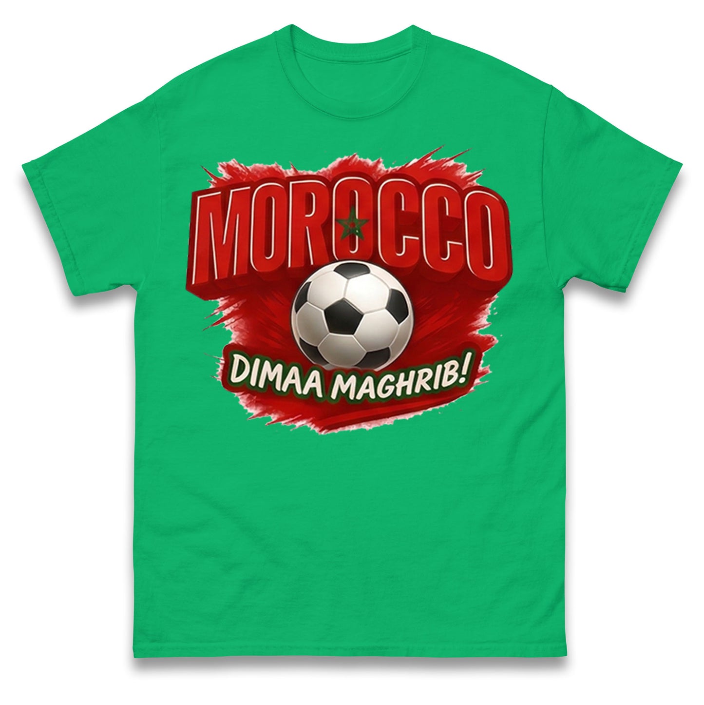 Morocco Retro World Cup T Shirt