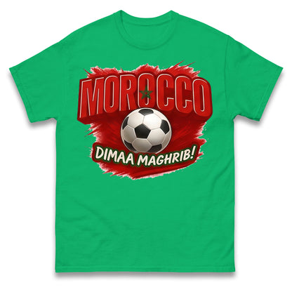 Morocco Retro World Cup T Shirt