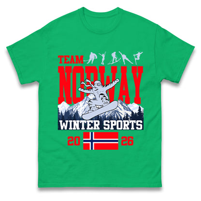 Norwegian Winter Sports T Shirt 