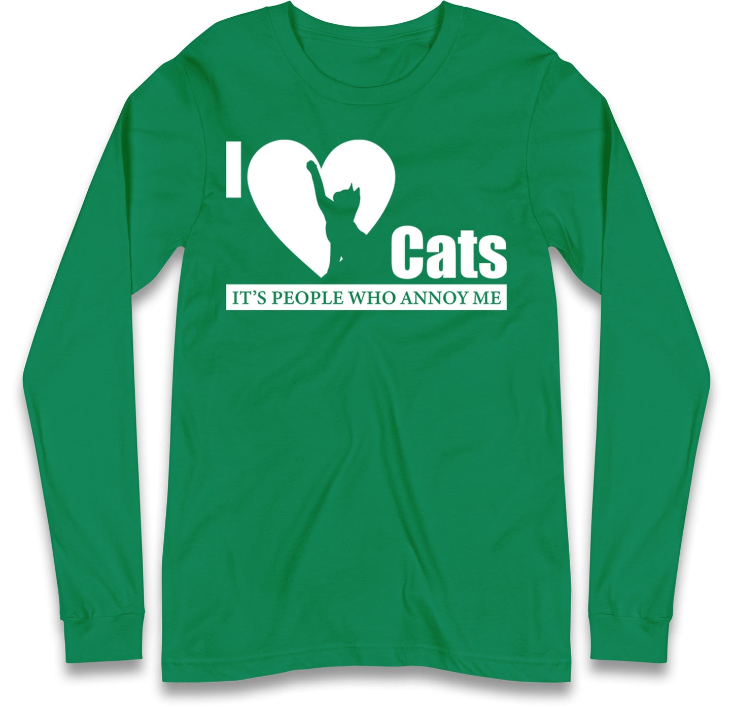 i love cats long sleeve t shirt