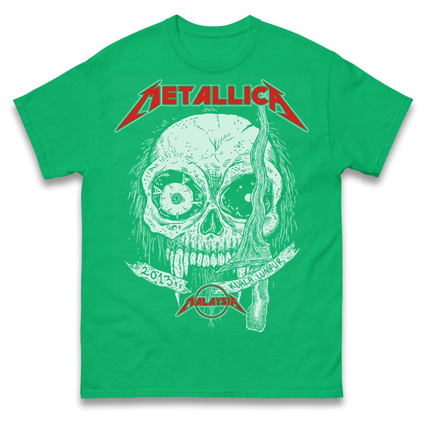 Metallica 2013 Kuala lumpur T Shirt