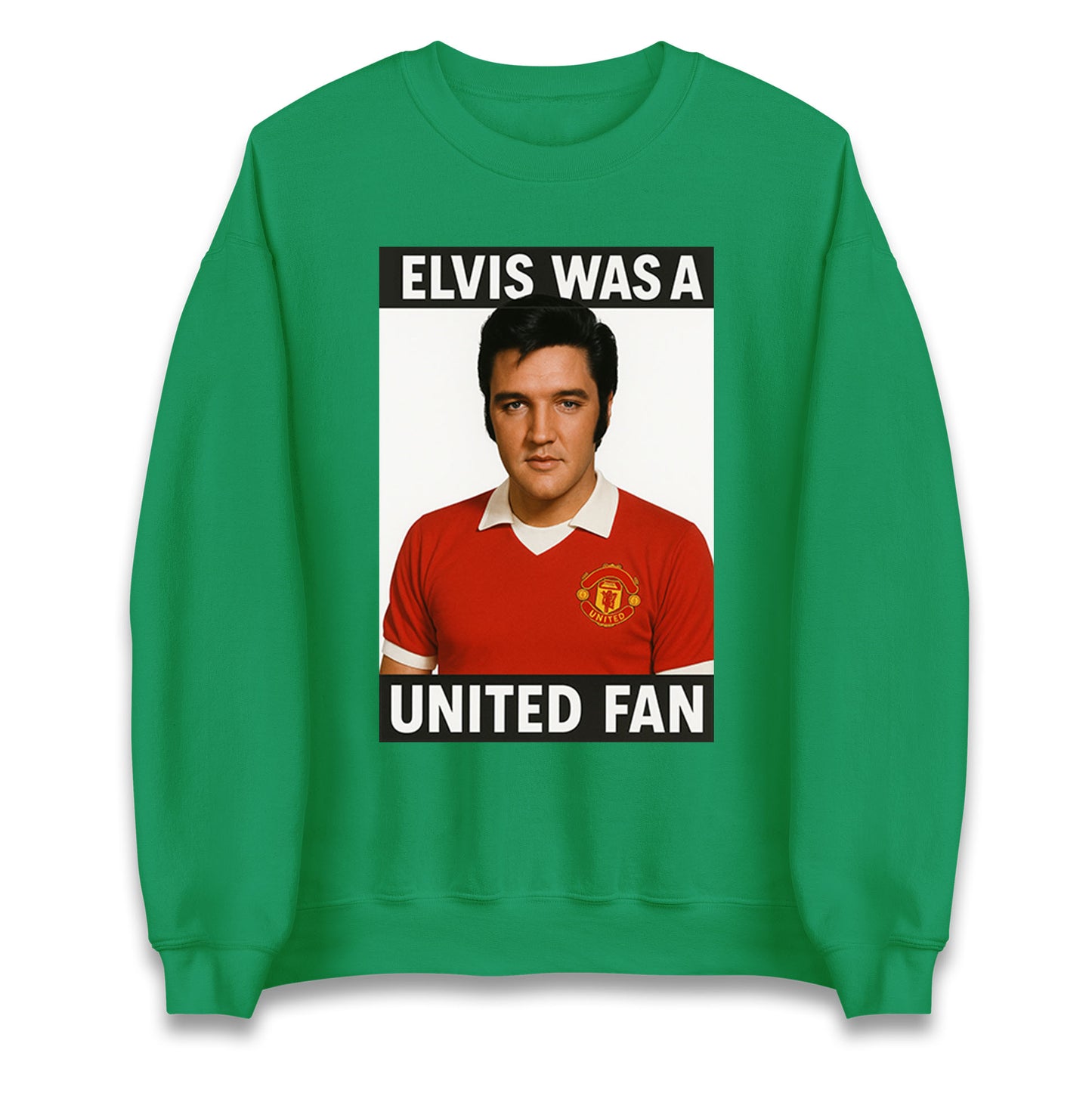 Elvis Presley Mnchester United Jumper