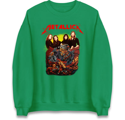 Metallica Skelington Jumper