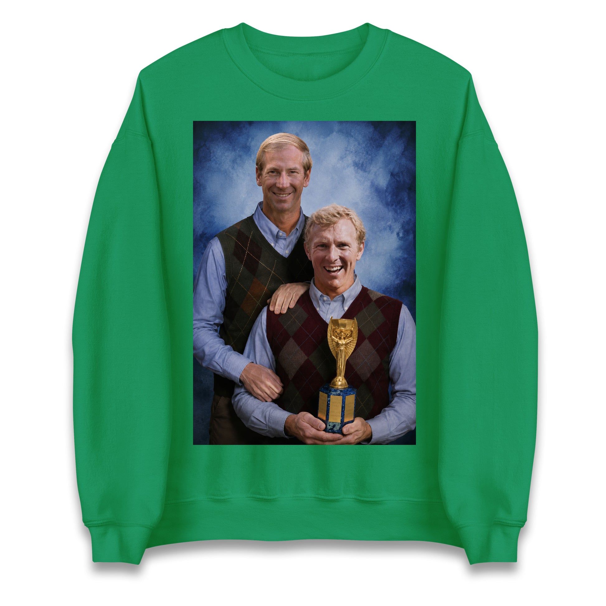 Bobby Moore Bobby Charlton Step Brothers Style England 1966 Jumper