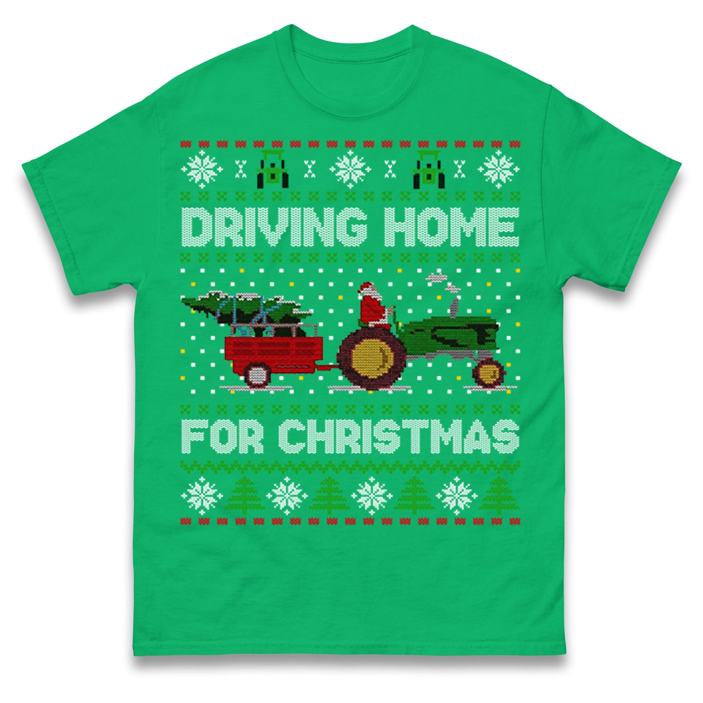 John Deere Christmas T Shirt 