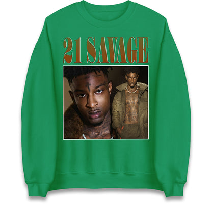 21 Savage Rapper Jumper