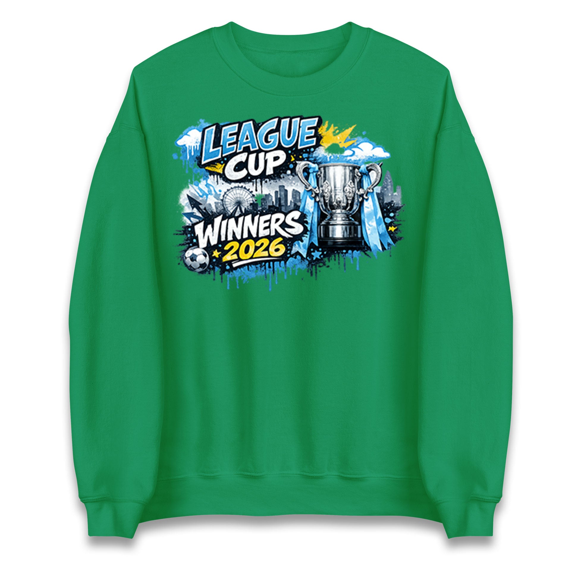 Man City League Cup Winners 2026 Jumper