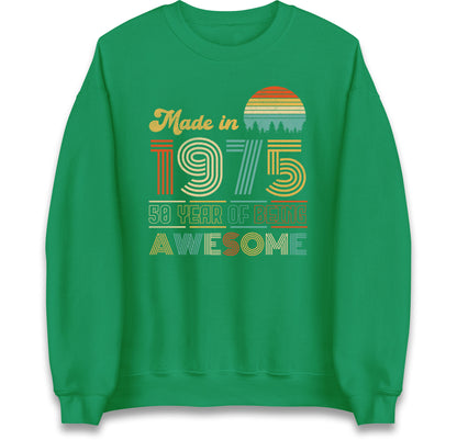 Vintage 50th Birthday Jumper