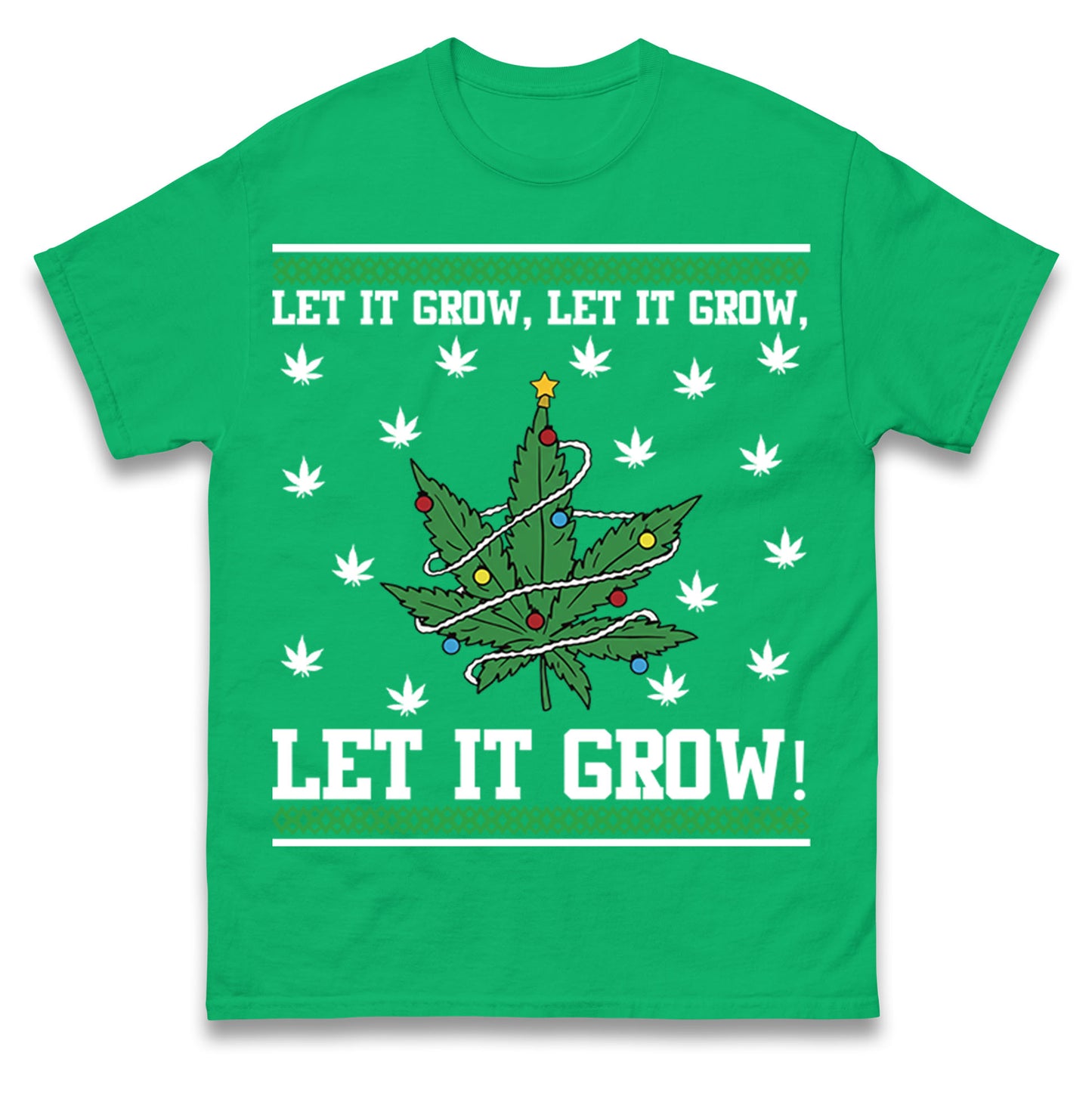 Cannabis Christmas T Shirt