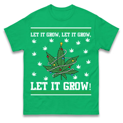 Cannabis Christmas T Shirt