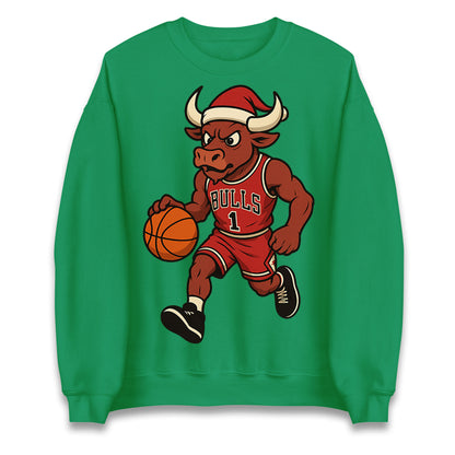 Chicago Bulls Christmas Jumper