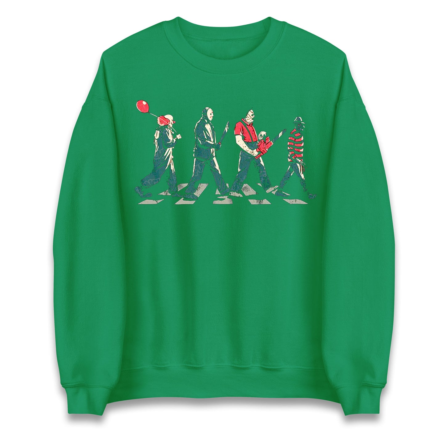 Horror Characters Friends Spoof Halloween Unisex Sweatshirt