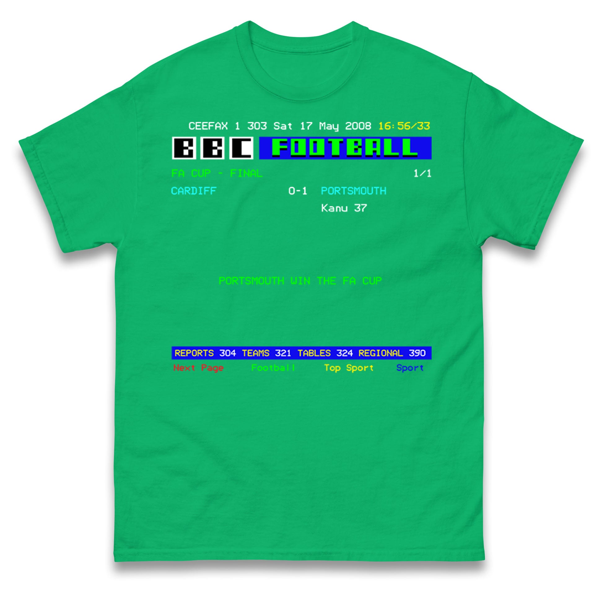Portsmouth FA Cup Winners 2008 T Shirt