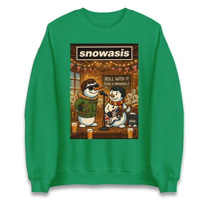 Snowasis Christmas Jumper