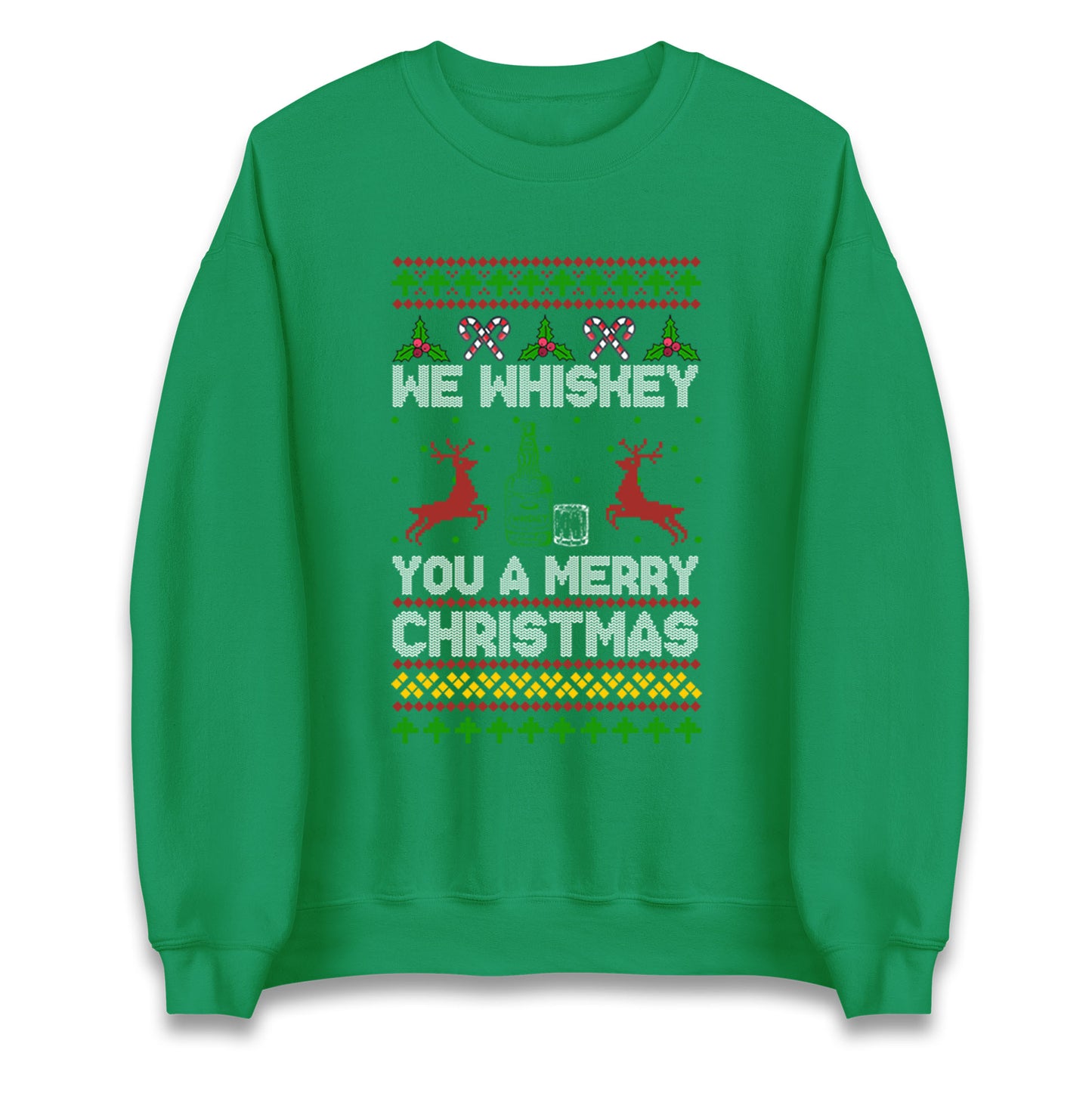whisky Christmas Jumper