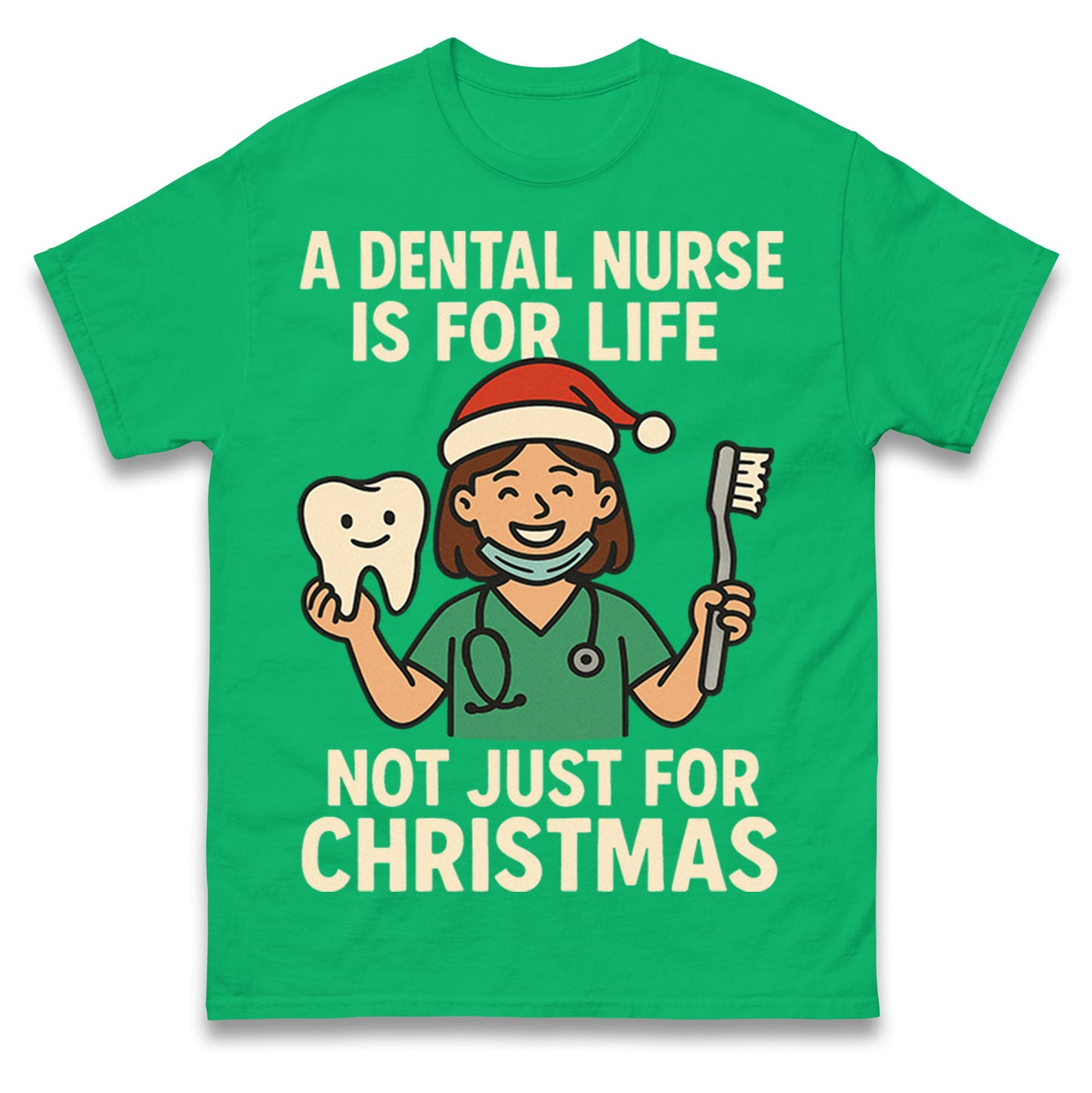 Dental Nurse Christmas T Shirt