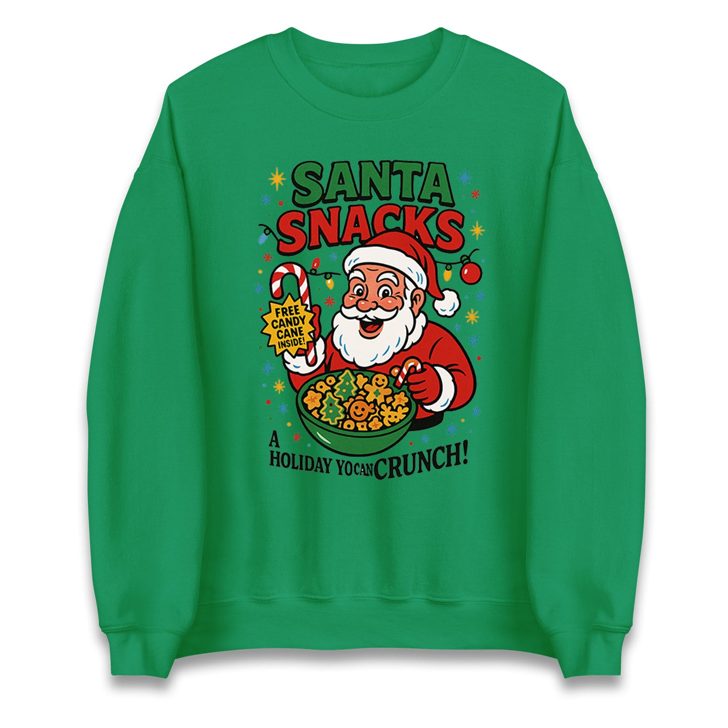 Santa Snacks Christmas Jumper