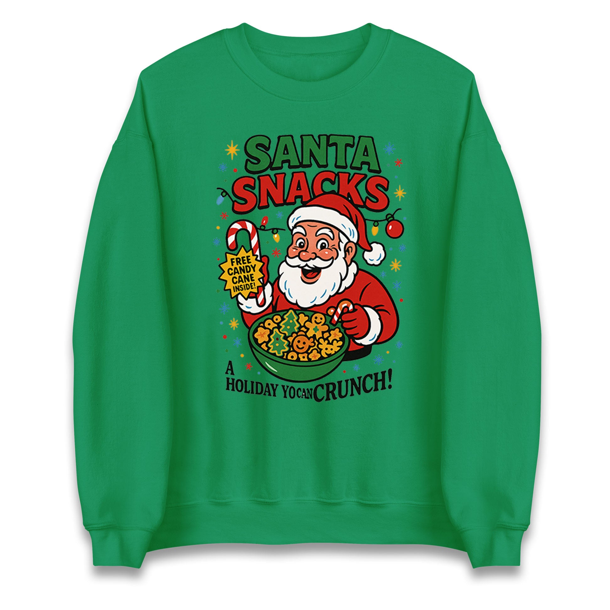 Santa Snacks Christmas Jumper