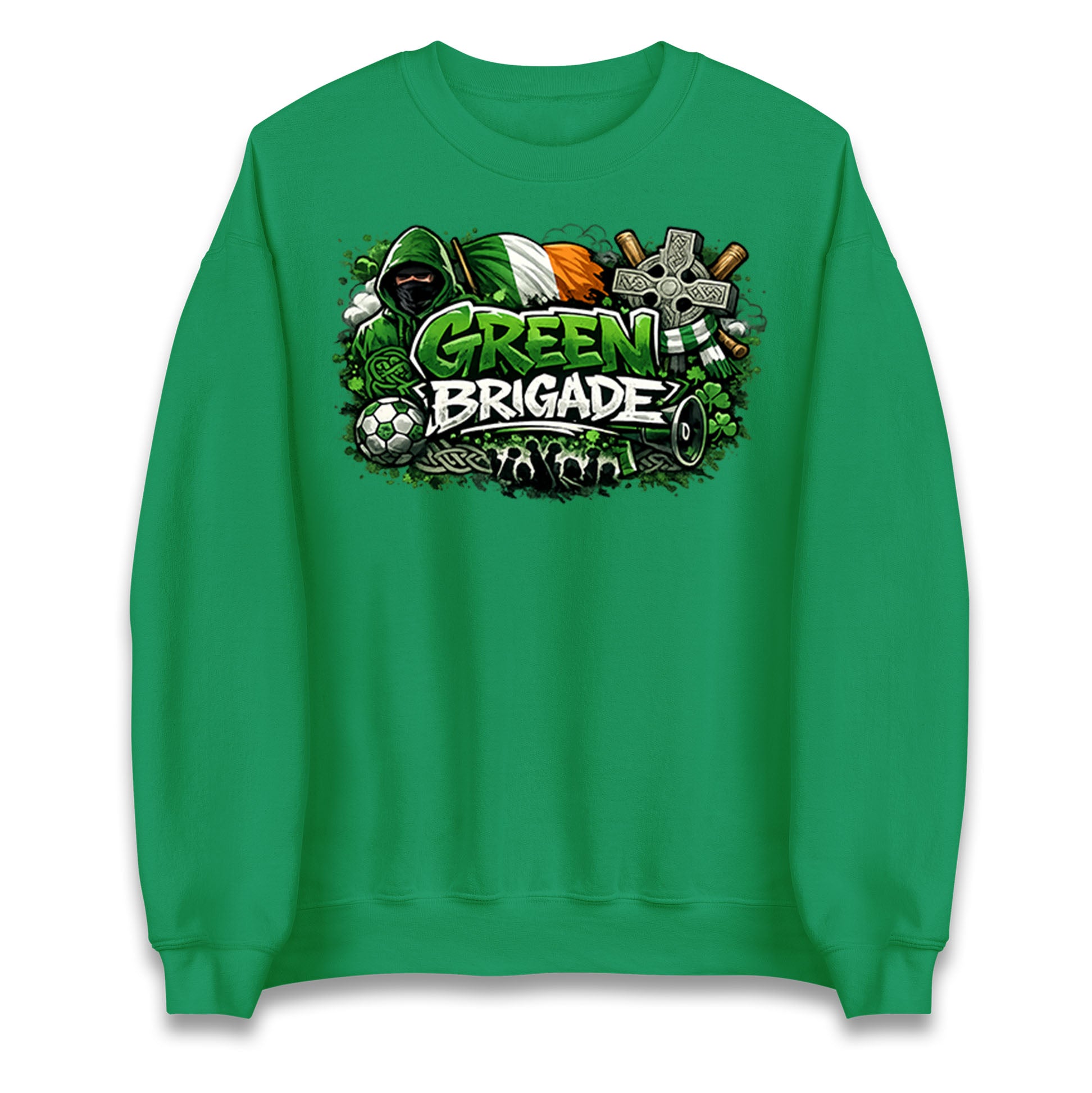 Celtic Green Brigade Football Jumper