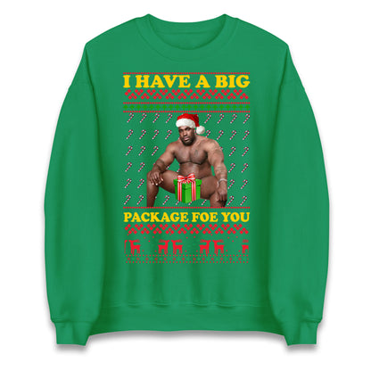 barry wood christmas sweatshirt