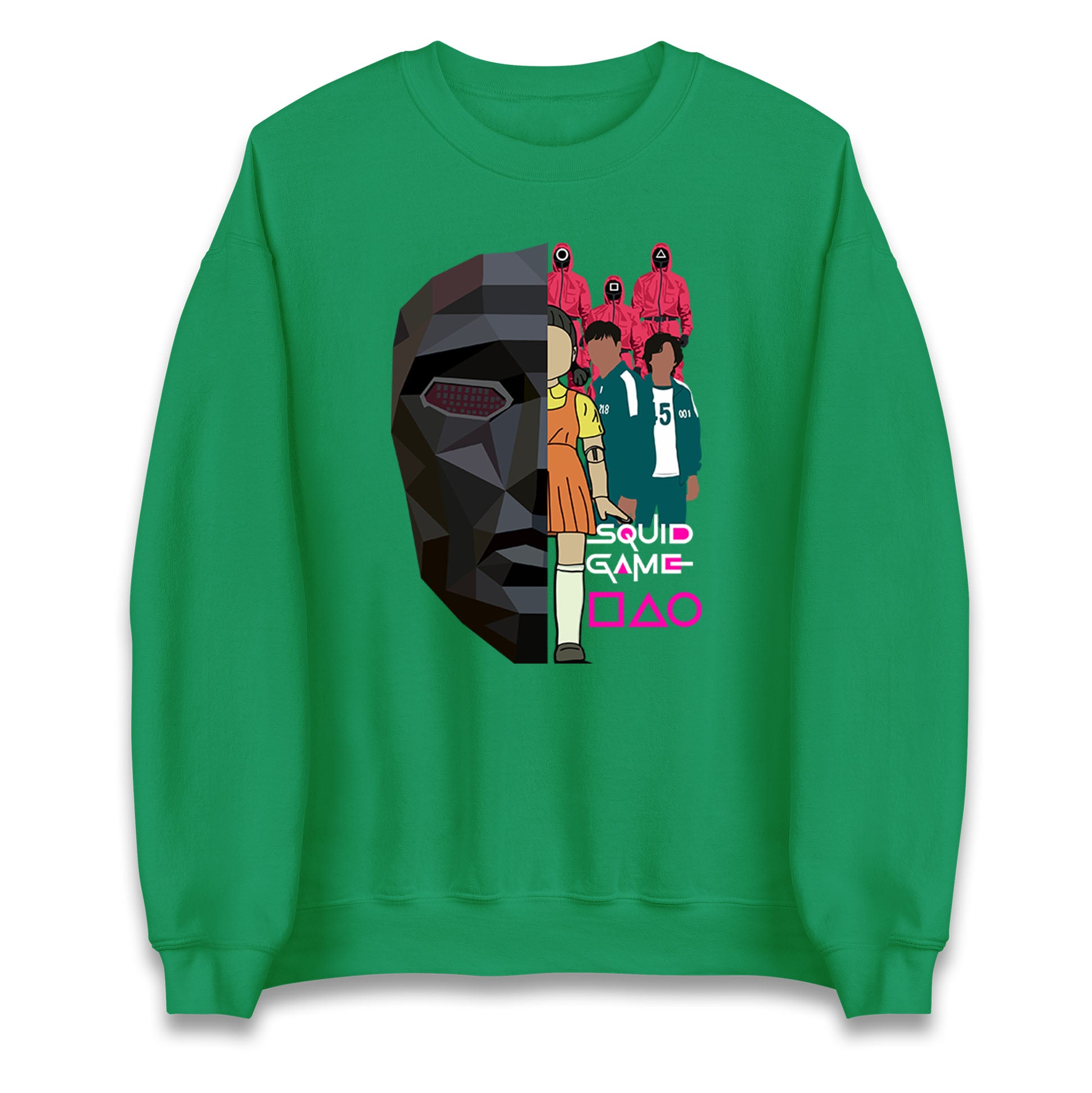 Squid Game Abstract Characters Sweatshirt