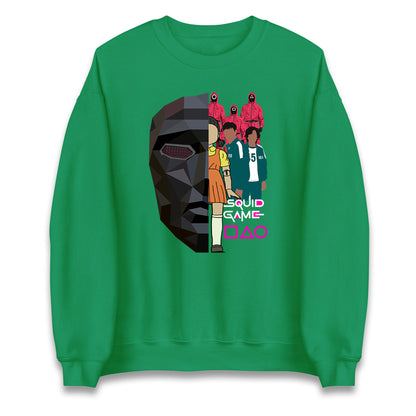 Squid Game Abstract Characters Sweatshirt