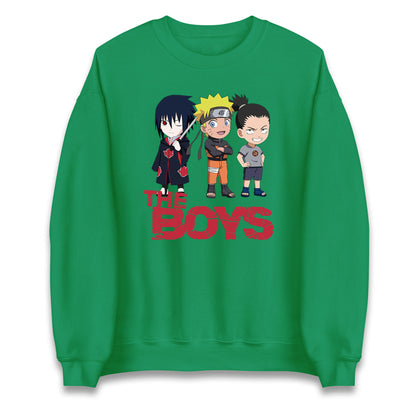 Naruto Shippuden Chibi Characters Sweatshirt