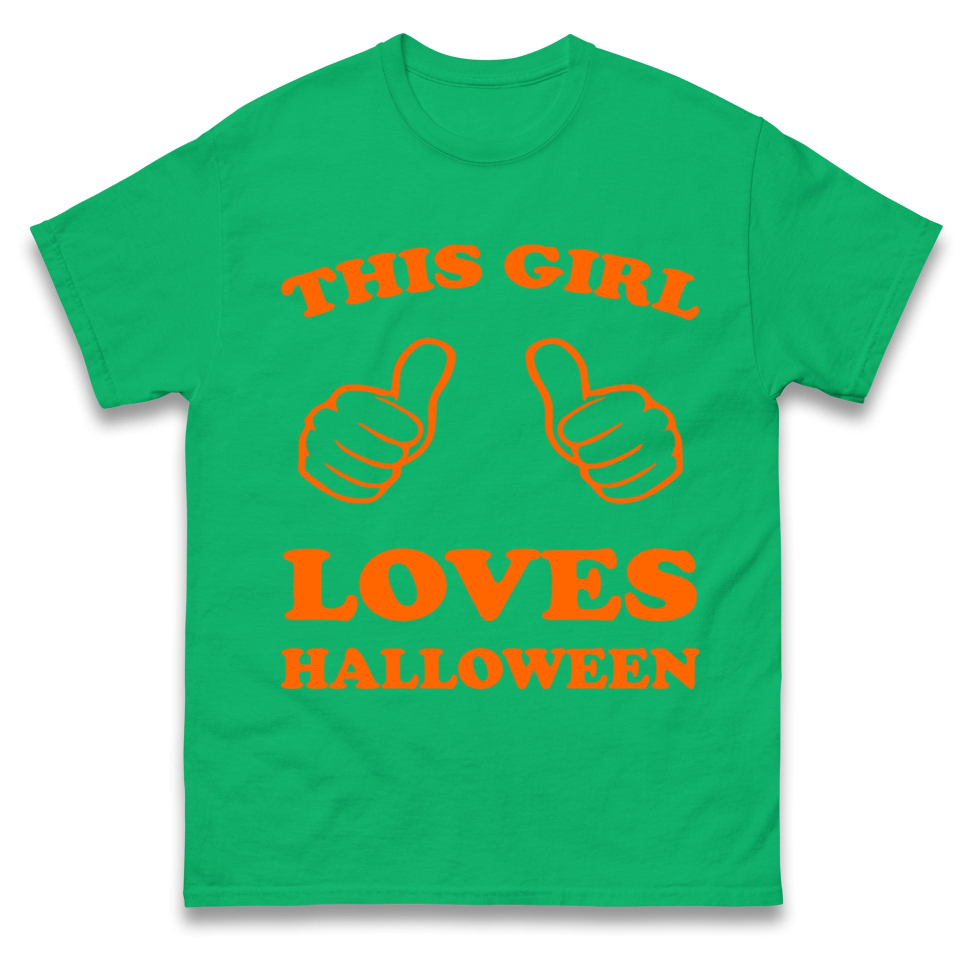 This Girl Loves Halloween T Shirts
