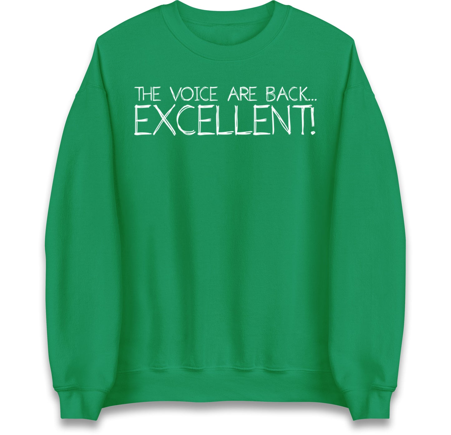 The Voice Are Back Excellent Jumper