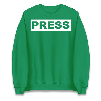PRESS Palestine Inspired By Journalist Motaz Azaiza Jumper